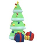 Árvore Natal Insuflável Com Luzes Led